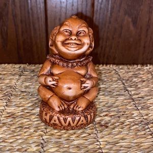 Hawaii Ceramic Buddha Figurine